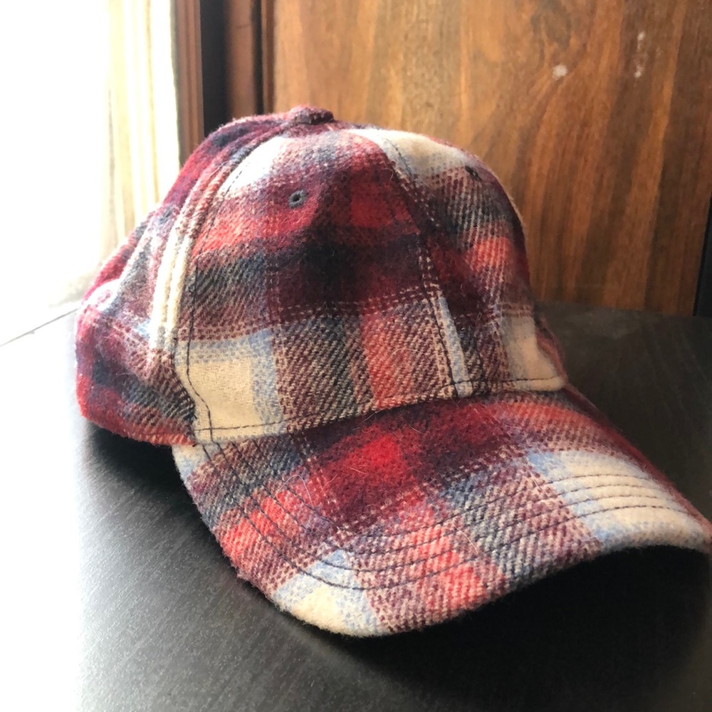Pendleton x GAP collab flannel baseball cap new